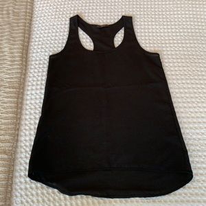 Racer back Black Blouse